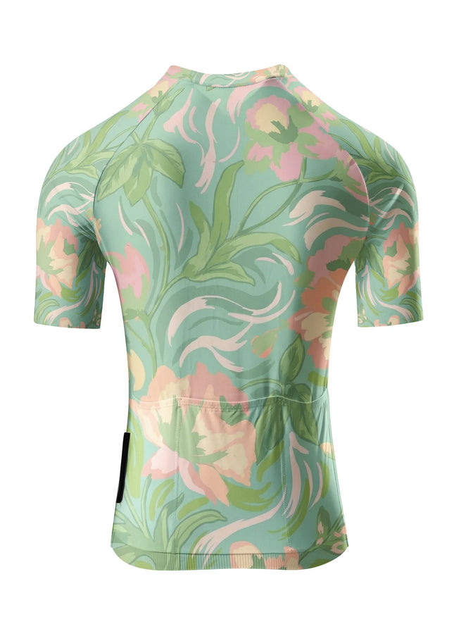 ROCKBROS Women's Artistic Peony Bloom Cycling Jersey