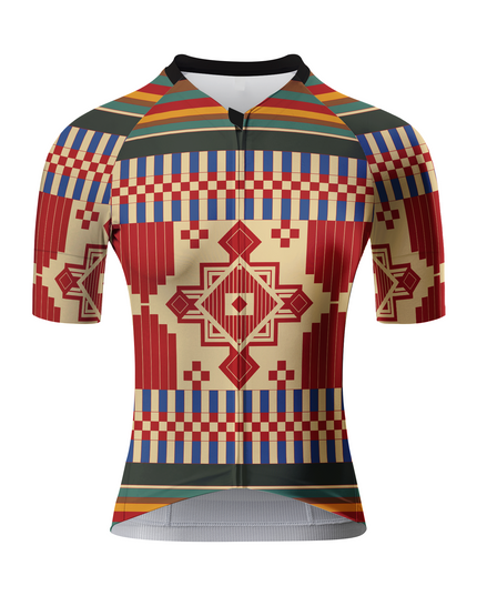 ROCKBROS Women's Retro Geometric Stripe Cycling Bibs
