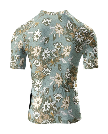 ROCKBROS Women's Artistic Retro Floral Performance Cycling Jersey