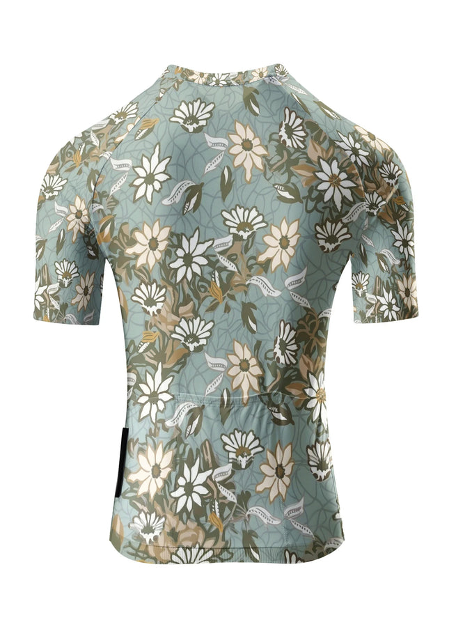 ROCKBROS Women's Artistic Retro Floral Performance Cycling Jersey