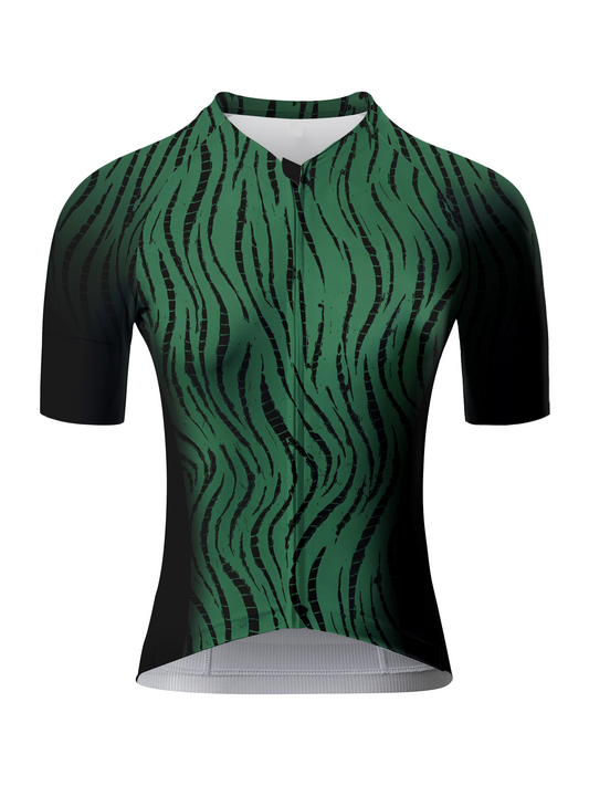 ROCKBROS Women's Cyber Forest Zebra All-Weather Pro Aero Jersey
