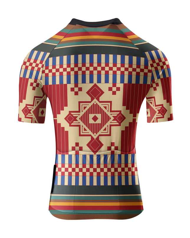 ROCKBROS Women's Retro Geometric Stripe Cycling Bibs