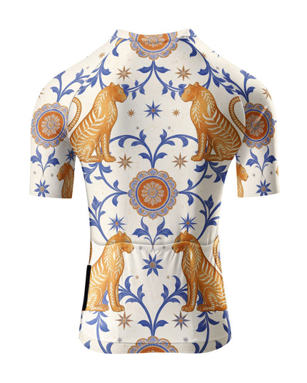 ROCKBROS Women's Boho Sun Moon Leopard Cycling Bibs