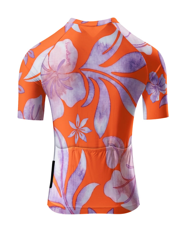 ROCKBROS Women's Tropical Floral Watercolor Cycling Set