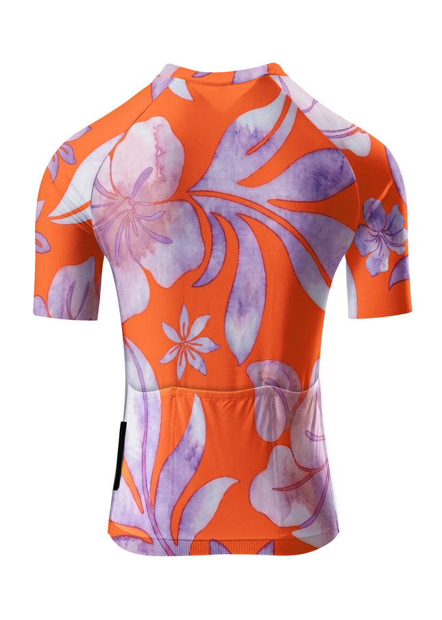 ROCKBROS Women's Tropical Floral Watercolor Cycling Set