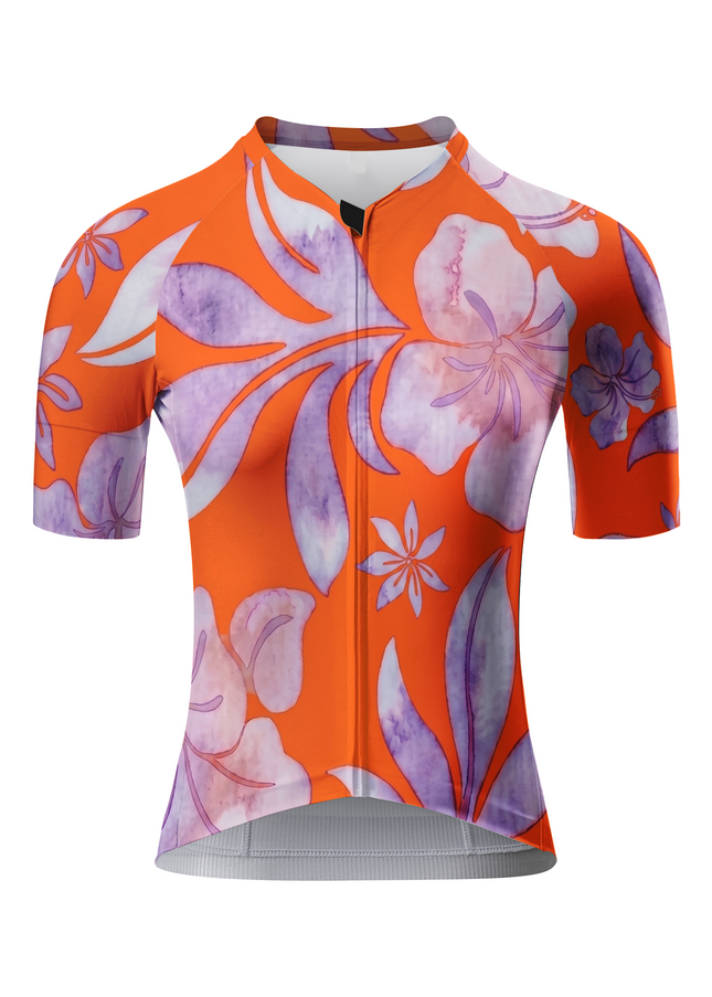 ROCKBROS Women's Tropical Floral Watercolor Cycling Set