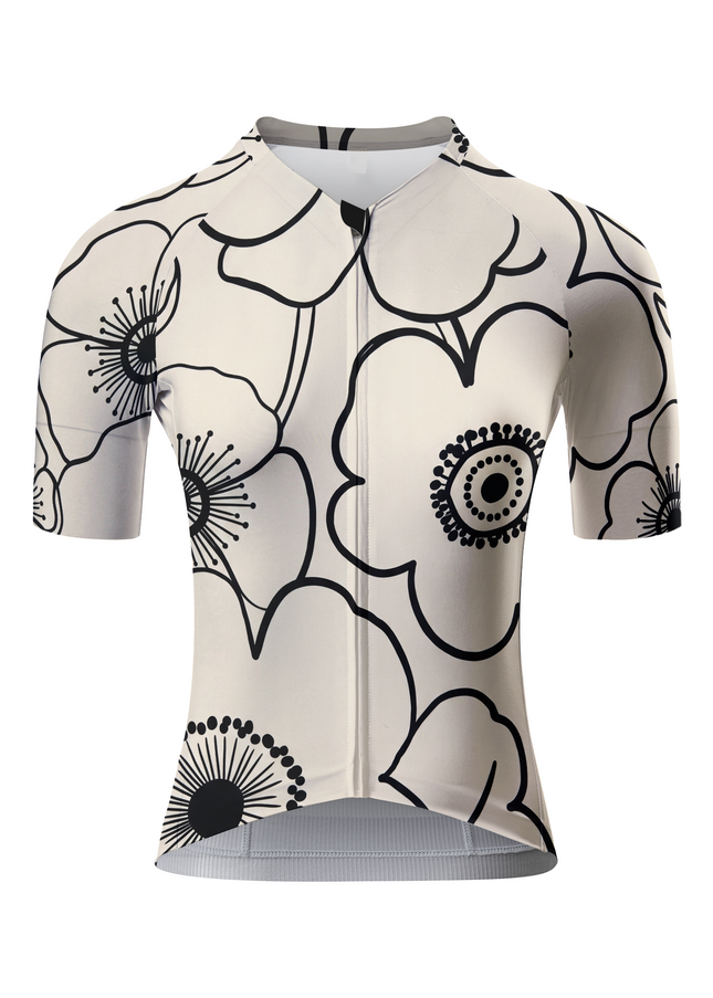 ROCKBROS Women's Minimalist Floral Cycling Set