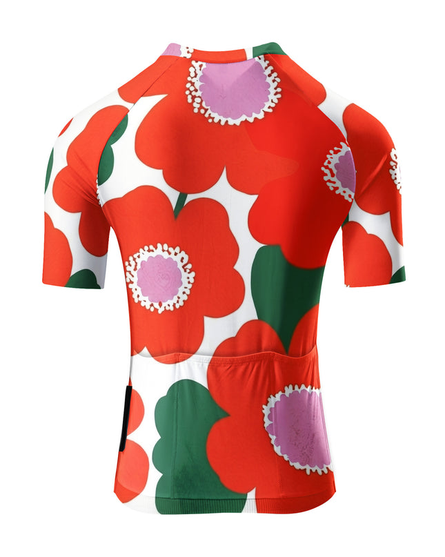 ROCKBROS Women's Artistic Poppy Cycling Socks