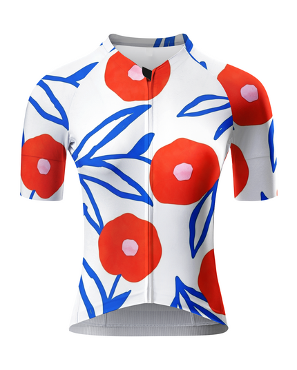 ROCKBROS Women's Poppy Print Cycling Shorts