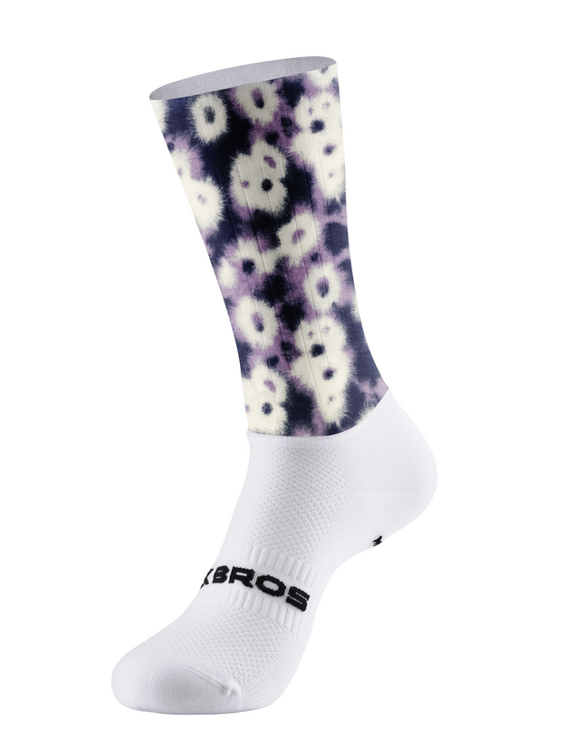 ROCKBROS Lavender Mist Tie-Dye Performance Socks