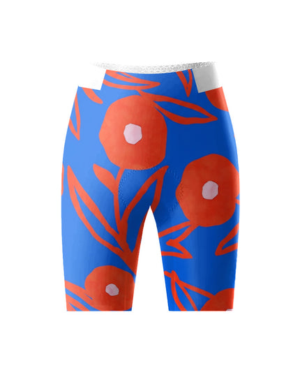 ROCKBROS Women's Poppy Print Cycling Shorts