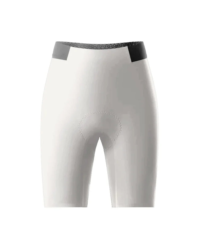 ROCKBROS Women's White Padded Quick-Dry Cycling Shorts