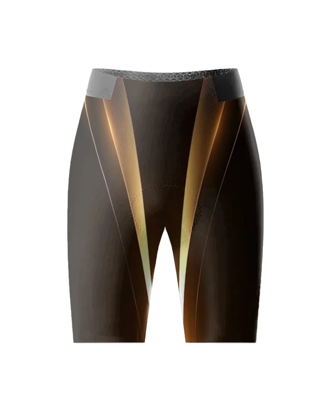 ROCKBROS Women's Golden Light Stream Padded Cycling Shorts