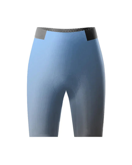 ROCKBROS Women's Light Blue Padded Cycling Shorts