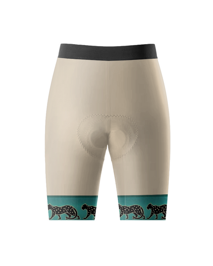 ROCKBROS Women's Western Leopard Print Cycling Set
