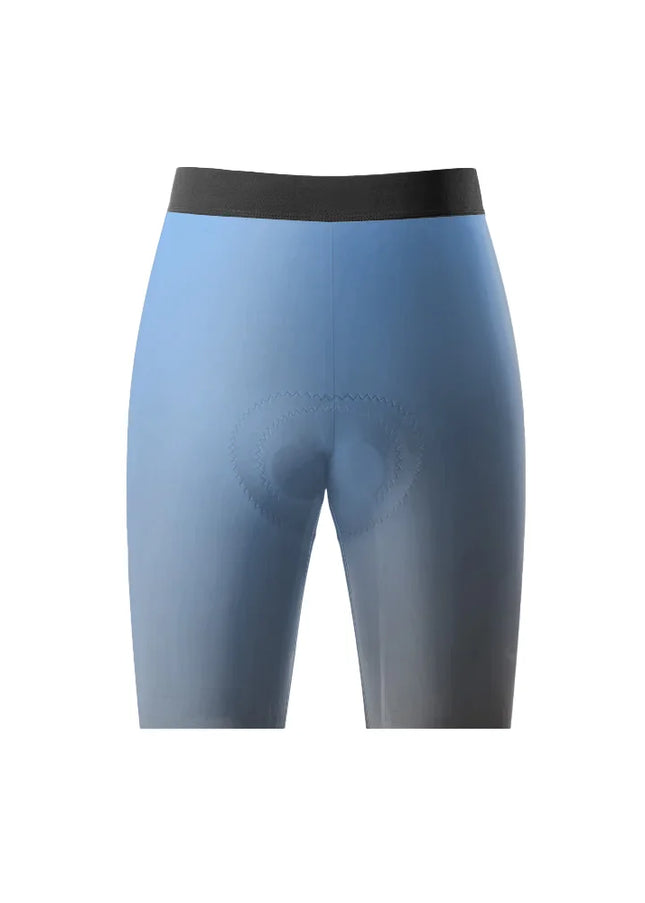 ROCKBROS Women's Light Blue Padded Cycling Shorts
