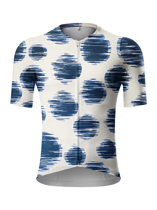 RockBros Women's "Glitch Dot" Kinetic Digital Print Cycling Jersey