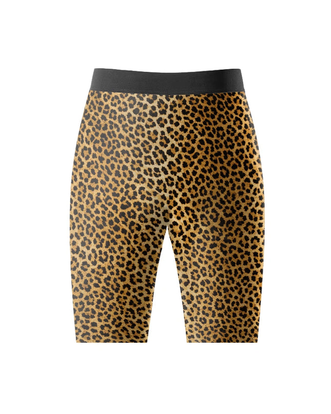 ROCKBROS Women's Untamed Leopard Print Performance Cycling Shorts
