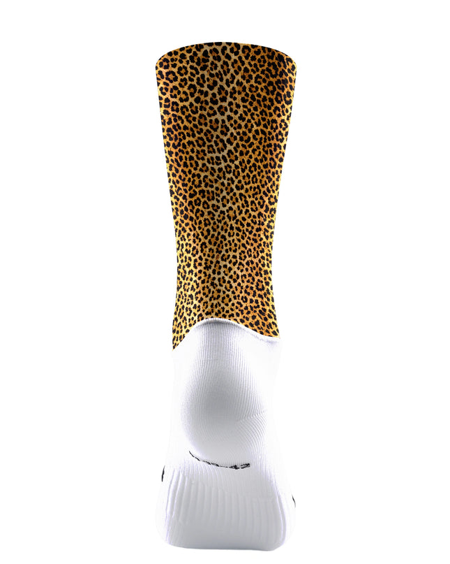 ROCKBROS Unbridled Leopard Print High-Compression Socks