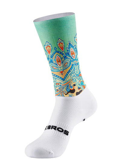 ROCKBROS Artistic Boho-Paisley Fusion Breathable Socks