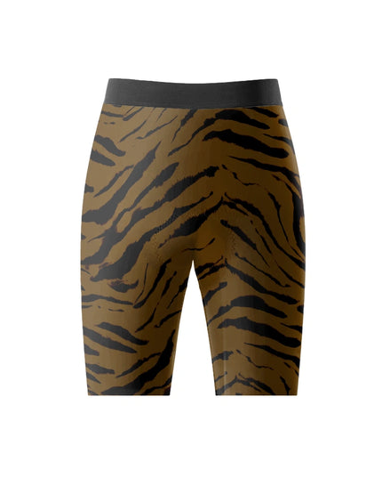 ROCKBROS Women's Shadow Striker Tiger Print Pro Cycling Shorts