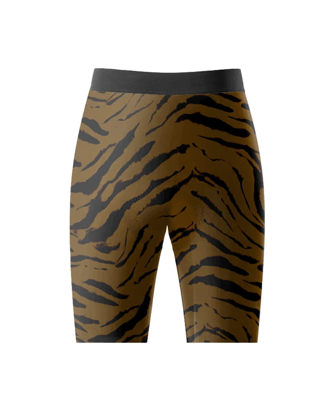 ROCKBROS Women's Shadow Striker Tiger Print Pro Cycling Shorts