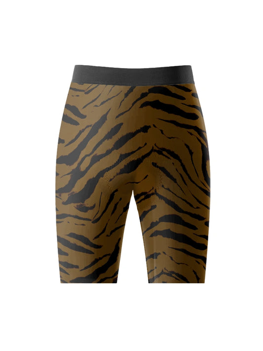 ROCKBROS Women's Shadow Striker Tiger Print Pro Cycling Shorts