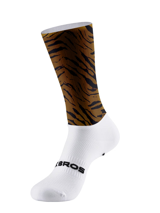 ROCKBROS Predator Tiger Stripe Pro-Race Cycling Socks