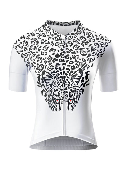 ROCKBROS Women's Coral Pop All-Weather Minimalist Patterned Bib Shorts