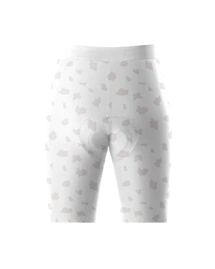 ROCKBROS Women's Sand Aura All-Weather Soft-Tone Patterned Bib Shorts
