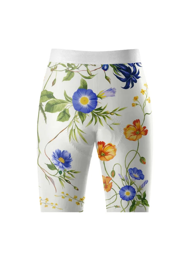 ROCKBROS Women's Wildflower Bloom Pro Cycling Bib Shorts