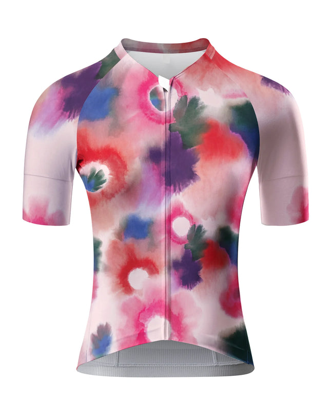 ROCKBROS Women's Watercolor Bloom High-Octane Aero Jersey