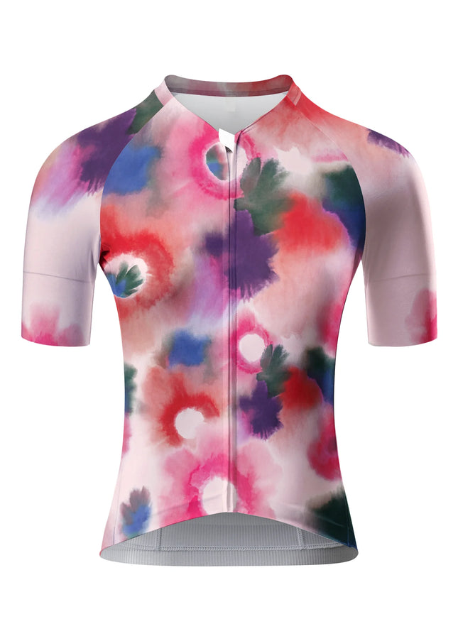 ROCKBROS Women's Watercolor Bloom High-Octane Aero Jersey
