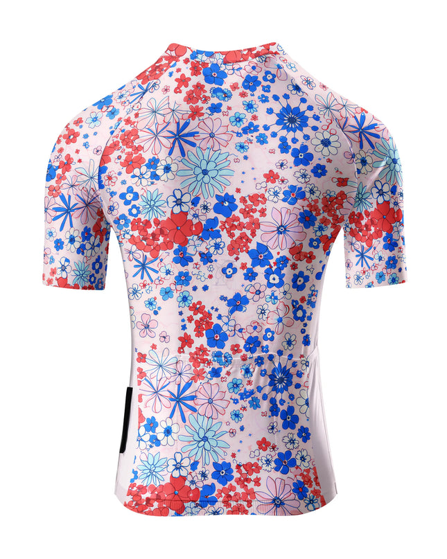 ROCKBROS Women's Wildflower Cloud All-Weather Impressionist Pro Jersey