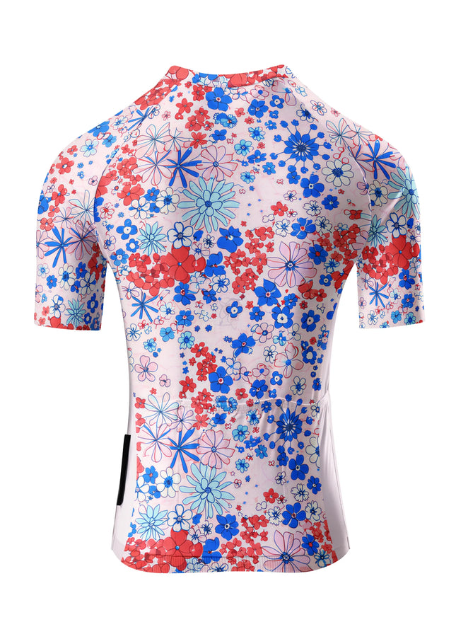 ROCKBROS Women's Wildflower Cloud All-Weather Impressionist Pro Jersey
