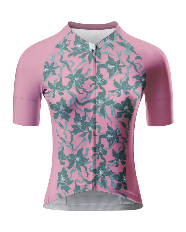 ROCKBROS Women's Midnight Ivy Botanical Art Pro Jersey