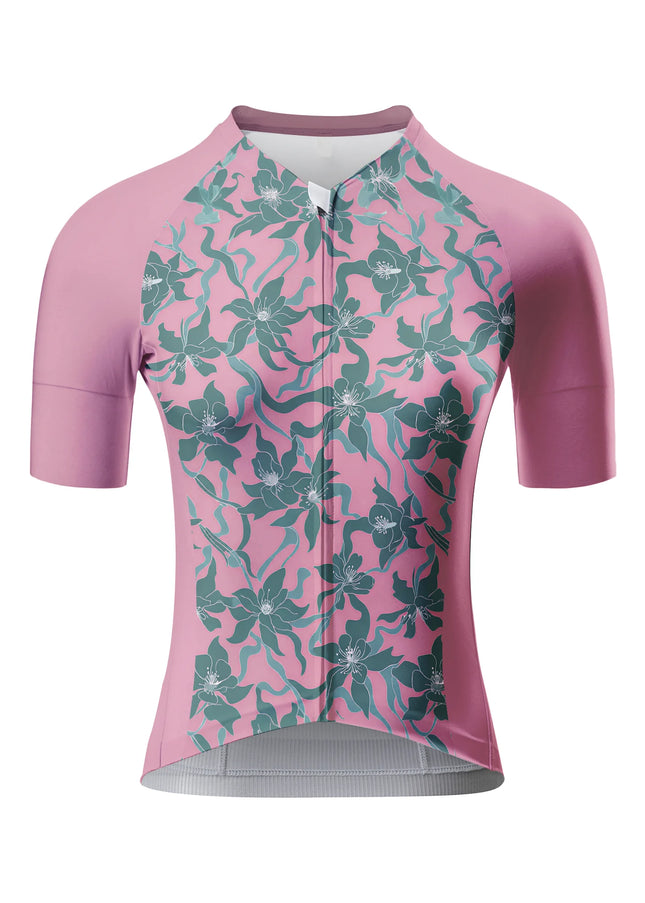 ROCKBROS Women's Midnight Ivy Botanical Art Pro Jersey