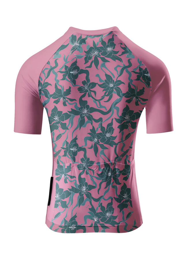 ROCKBROS Women's Midnight Ivy Botanical Art Pro Jersey