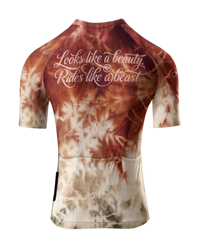 ROCKBROS Women's Rust & Dust Retro Tie-Dye Pro Jersey