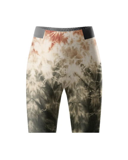 ROCKBROS Women's Earth-Tone Smoke Tie-Dye Performance Shorts