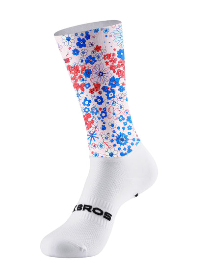 ROCKBROS Wildflower Full-Print Performance Socks