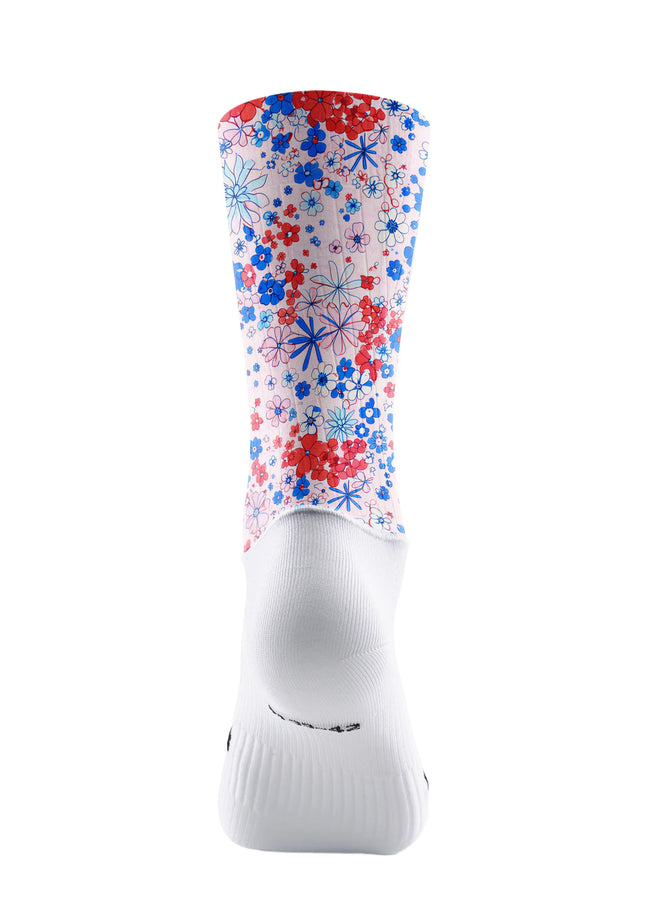ROCKBROS Wildflower Full-Print Performance Socks