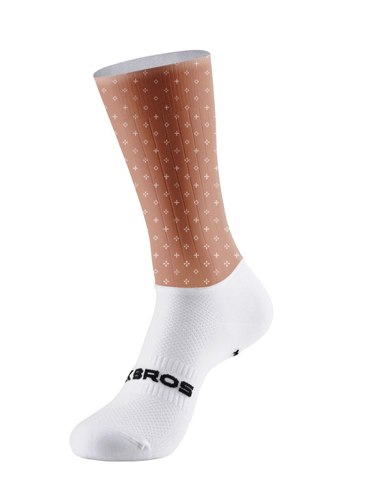 ROCKBROS Unisex Terra-Monogram Aero Performance Cycling Socks