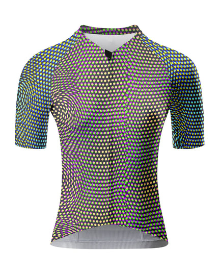 ROCKBROS Women's Optical Illusion All-Weather Pop-Art Pro Jersey