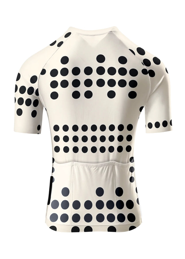 ROCKBROS Women's Monochrome Bold-Dot Pro Aero Jersey