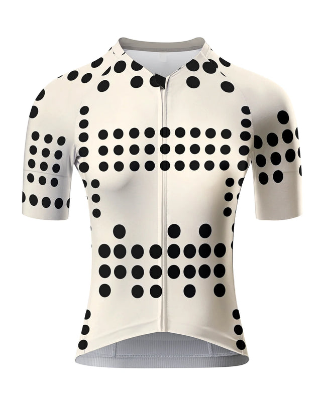ROCKBROS Women's Monochrome Bold-Dot Pro Aero Jersey