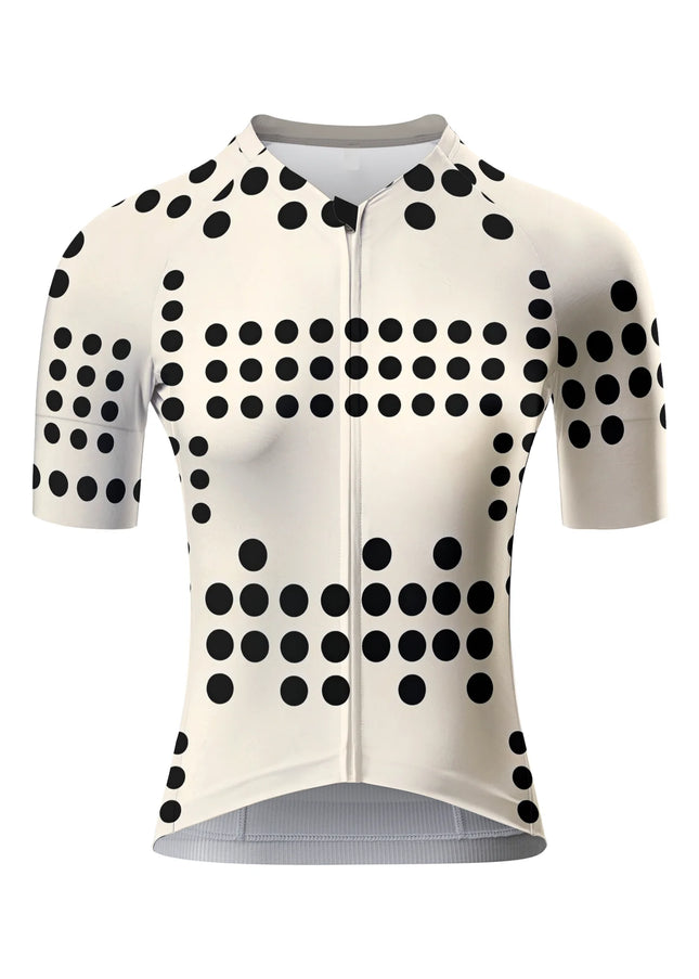 ROCKBROS Women's Monochrome Bold-Dot Pro Aero Jersey