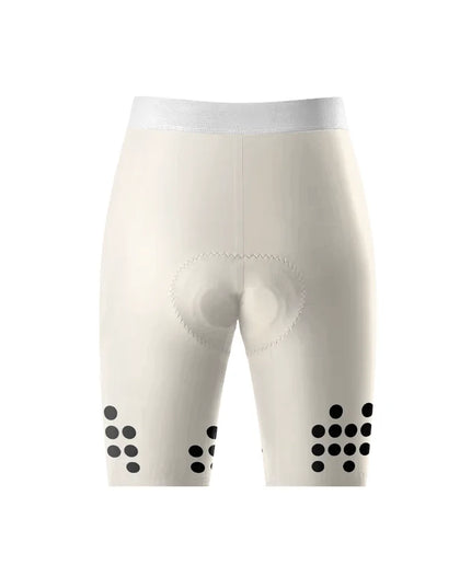 ROCKBROS Women's Monochrome Bold-Dot Pro Cycling Shorts