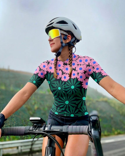 ROCKBROS Women's Bold Bloom Pro Aero Cycling Bibs