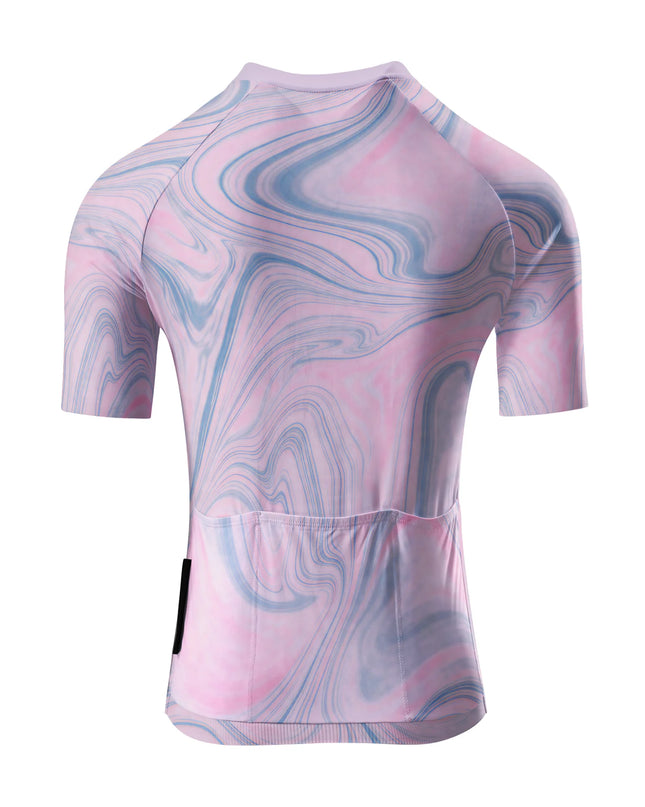 ROCKBROS Women's Pastel Nebula Fluid Marble Pro Jersey